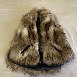 Bagatelle furry vest Small